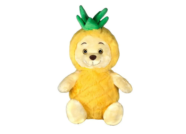 Ananas-Bär mit Kapuze „Anni“, 45 cm TK Gruppe® Grosshandel 