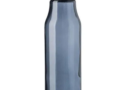 Andrei Glas- und Edelstahl-Trinkflasche, Schwarz, 500 ml, Langlebig & Chic TK Gruppe® Grosshandel 