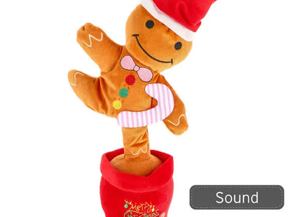 Animierter Lebkuchenmann, singend und tanzend, ca. 32 cm hoch TK Gruppe® Grosshandel 