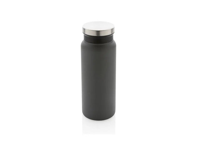 Anthrazit RCS 600ml Recycelte Vakuum-Edelstahlflasche, robust TK Gruppe® Grosshandel 