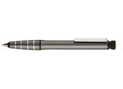 Anthrazitfarbener 2-in-1 Druckkugelschreiber: Multifunktionaler Stift, elegantes Design, reibungsloses Schreiben TK Gruppe® Grosshandel 