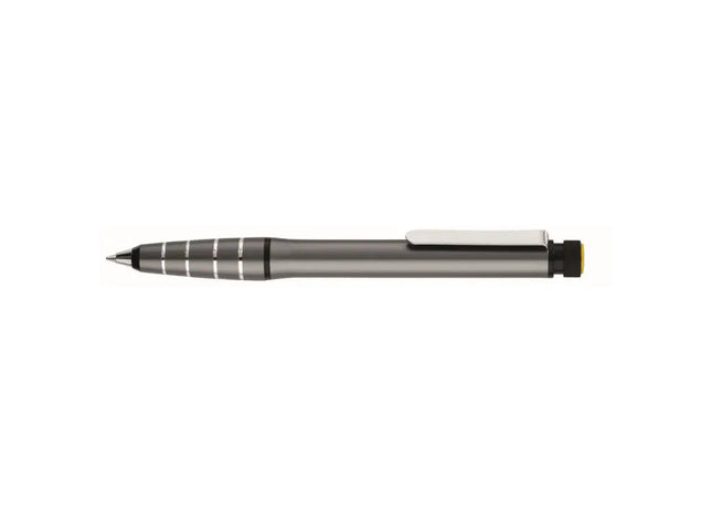 Anthrazitfarbener 2-in-1 Druckkugelschreiber: Multifunktionaler Stift, elegantes Design, reibungsloses Schreiben TK Gruppe® Grosshandel 