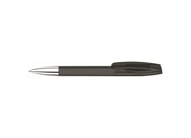 Anthrazitfarbener Coral Frozen Si Kugelschreiber - Stilvolles Schreibaccessoire TK Gruppe® Grosshandel 