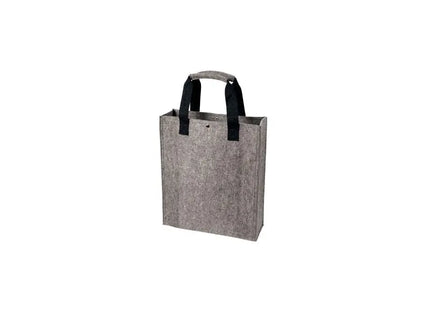 Anthrazitfarbener Polyesterfilz Shopper – Elegant & Praktisch für Einkäufe TK Gruppe® Grosshandel 