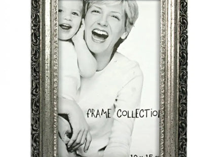 Antiker Silberrahmen, Fotoformat 10x15cm – Stilvolle Eleganz für Ihre Bilder TK Gruppe® Grosshandel 