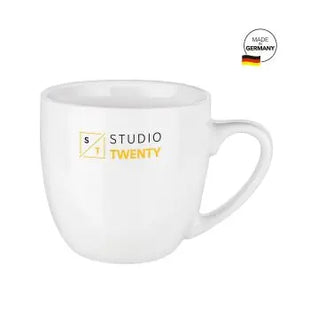 Appeal Porzellantasse 400 ml in strahlendem Weiß – Großzügiges Design für Kaffeeliebhaber TK Gruppe® Grosshandel 