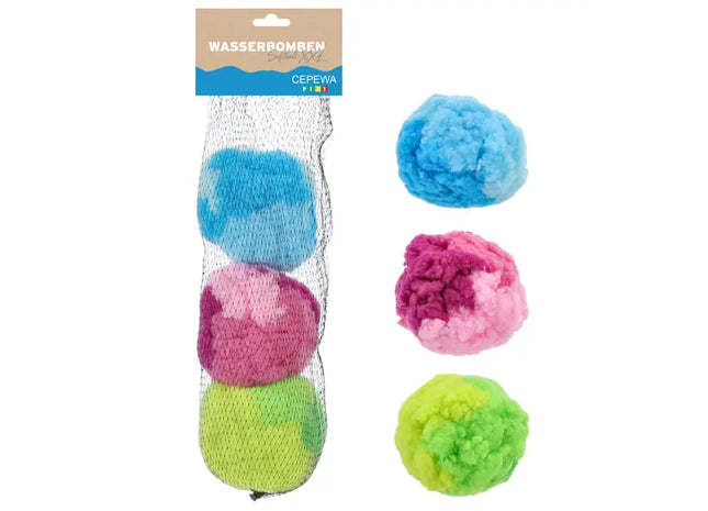 Aqua Orb Giants: Trio of XXL Water Bombs, Approx. 10cmD - SEO-Optimized Listing for Maximum Visibility TK Gruppe® Grosshandel 