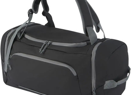 Aqua Reisetasche aus GRS Recyclingmaterial, 35 L, Schwarz, Umweltfreundlich und Praktisch TK Gruppe® Grosshandel 