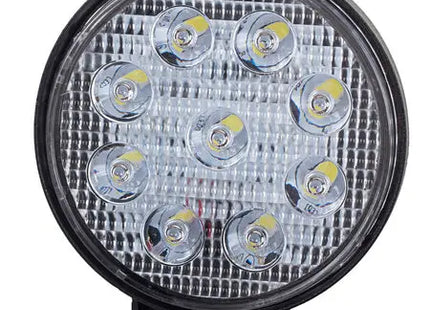 Arbeitsleuchte halogen rund 9 led 27w suchscheinwerfer