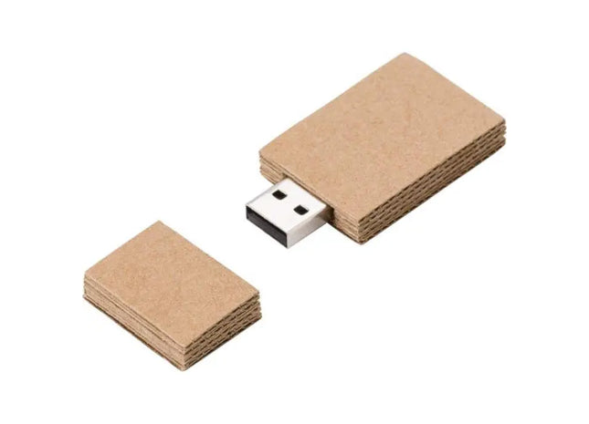 Archie Eco-Friendly USB 2.0 Stick: Nachhaltiges Kartondesign für Datenübertragung - Stilvoll und umweltbewusst TK Gruppe® Grosshandel 