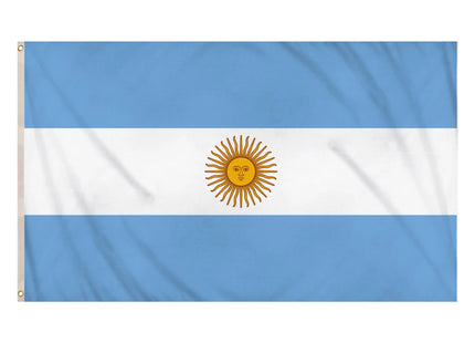 Argentinien-Flagge, 5 Fuß x 3 Fuß – große Nationalflagge für den Außenbereich TK Gruppe® Grosshandel 