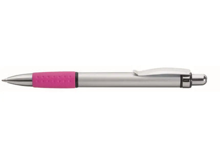 Argon Druckkugelschreiber – Magenta Kugelschreiber, Hochwertiger Retractable Stift, Ergonomisches Design TK Gruppe® Grosshandel 