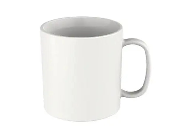Arica Kunststofftasse 300 ml in Reinweiß – Perfekt für den täglichen Gebrauch TK Gruppe® Grosshandel 