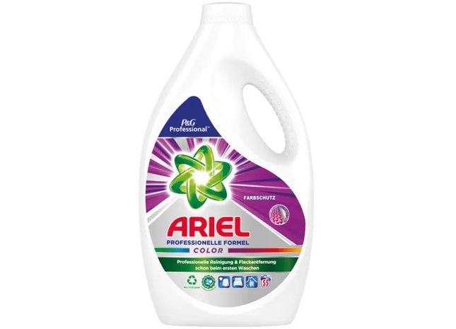 Ariel Professional Flüssigwaschmittel 2,75 Liter - 55 Waschgänge Farbschutz TK Gruppe® Grosshandel 