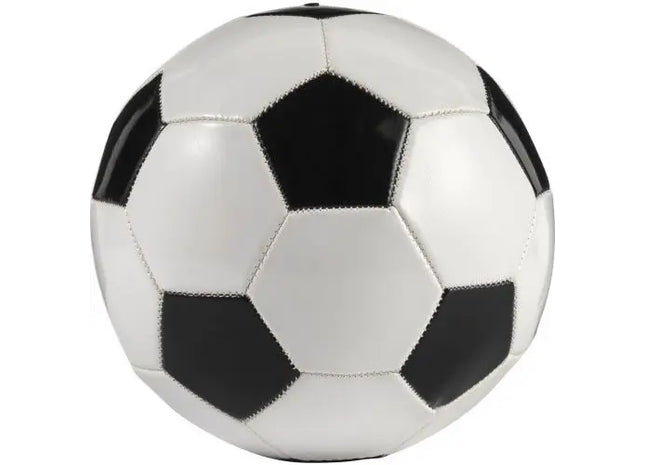 Ariz Fußball aus PVC in Klassischem Schwarz-Weiß – Haltbar und Vielseitig TK Gruppe® Grosshandel 