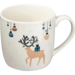 Arktis Weihnachts-Keramiktasse in Weiß: Winterlich & Festlich TK Gruppe® Grosshandel 