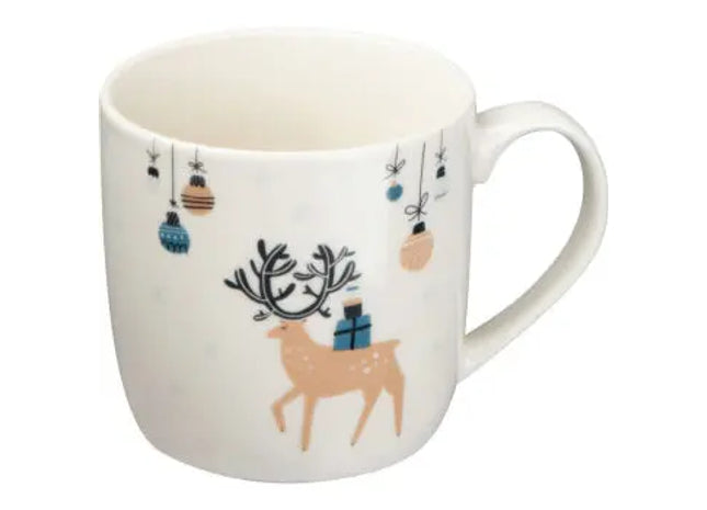 Arktis Weihnachts-Keramiktasse in Weiß: Winterlich & Festlich TK Gruppe® Grosshandel 