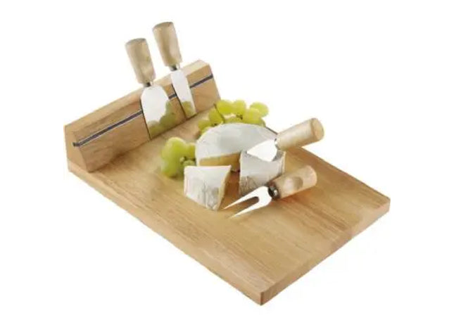 Arlo Käsebrett aus Holz in Braun - Rustikal & Stilvoll für Heim & Garten TK Gruppe® Grosshandel 