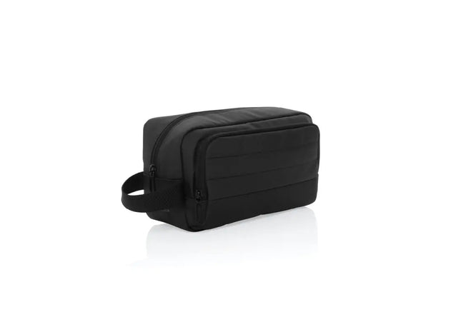 Armond RPET Schminktasche – Schwarzes, Umweltfreundliches Design TK Gruppe® Grosshandel 
