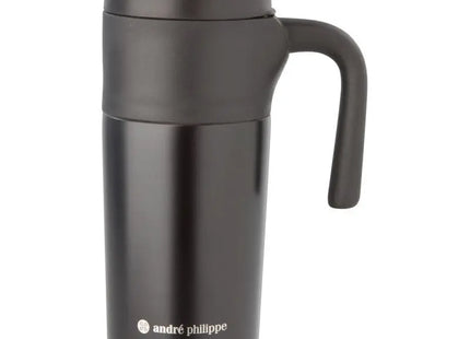 Arnoux Isolierbecher, 330 ml – eleganter Thermobecher in Schwarz für unterwegs TK Gruppe® Grosshandel 
