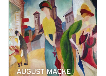 Art & Culture Calendar - August Macke Edition für kreative Inspiration TK Gruppe® Grosshandel 