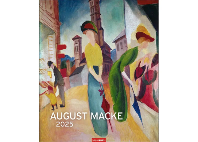 Art & Culture Calendar - August Macke Edition für kreative Inspiration TK Gruppe® Grosshandel 