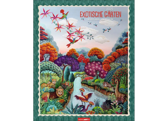 Art & Culture Calendar - Exotic Gardens Edition für ästhetische Inspiration TK Gruppe® Grosshandel 