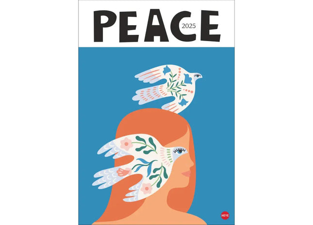Art & Culture Calendar - Peace Poster Calendar für ästhetische Inspiration TK Gruppe® Grosshandel 