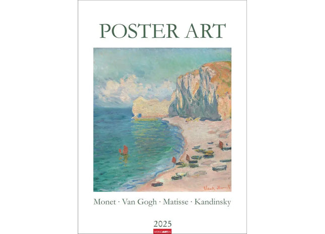 Art & Culture Calendar - Poster Art Edition für ästhetische Inspiration TK Gruppe® Grosshandel 