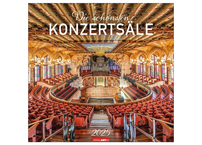 Art & Culture Calendar - The Most Beautiful Concert Halls für künstlerische Inspiration TK Gruppe® Grosshandel 