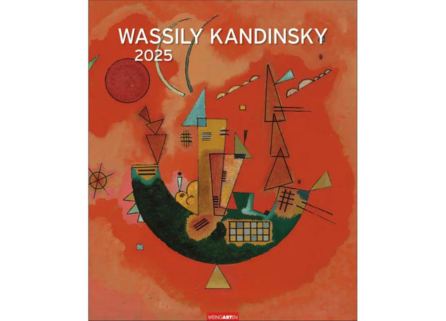 Art & Culture Calendar - Wassily Kandinsky Inspired Edition Cultural Events Planner Creative Calendar TK Gruppe® Grosshandel 