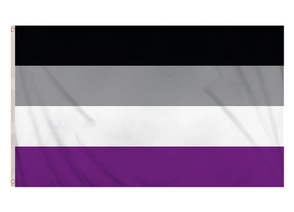 Asexuelle Pride-Flagge 5 Fuß x 3 Fuß – große nachhaltige Flagge für Sensibilisierung und Veranstaltungen TK Gruppe® Grosshandel 