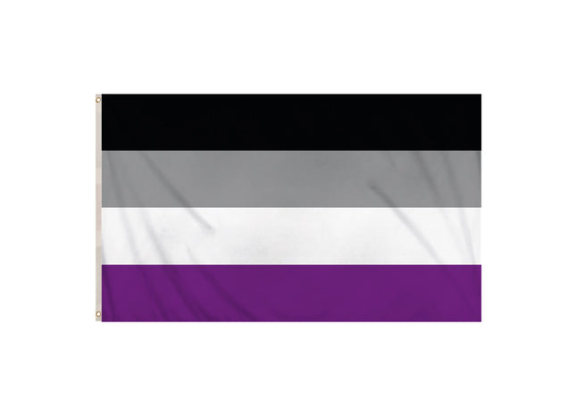Asexuelle Pride-Flagge 5 Fuß x 3 Fuß – große nachhaltige Flagge für Sensibilisierung und Veranstaltungen TK Gruppe® Grosshandel 