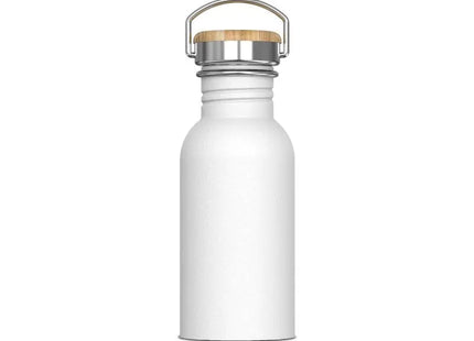 Ashton Wasserflasche 500ml in Reinweiß - Stilvolles Trinkerlebnis TK Gruppe® Grosshandel 