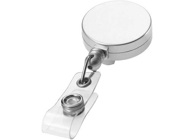 Aspen Rollerclip - Silberfarbener, Eleganter & Praktischer Schlüsselclip TK Gruppe® Grosshandel 