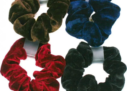 Assorted Color Velvet Hair Braid Ribbon - 9.5cm Width, Stylish Hair Accessory TK Gruppe® Grosshandel 
