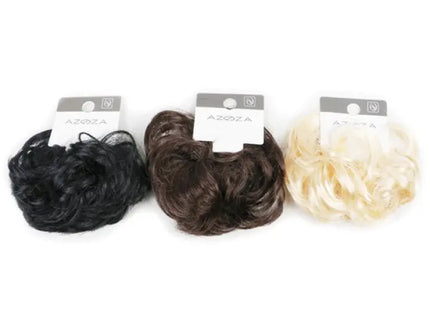 Assorted Set of 3 Hair Scrunchies - Hair Accessories, 14x10cm TK Gruppe® Grosshandel 