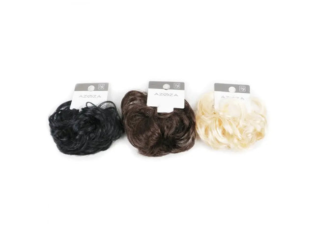 Assorted Set of 3 Hair Scrunchies - Hair Accessories, 14x10cm TK Gruppe® Grosshandel 