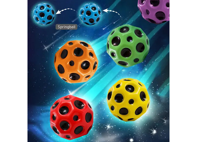 Astro Space Ball Set, Universaldesign, 6er-Pack, Durchmesser ca. 7cm TK Gruppe® Grosshandel 