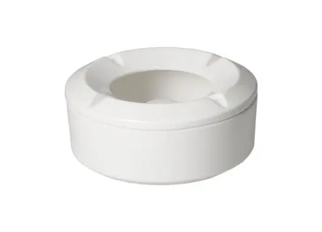 Atakor Aschenbecher in Reinweiß – Zeitloses Design für den Außenbereich TK Gruppe® Grosshandel 