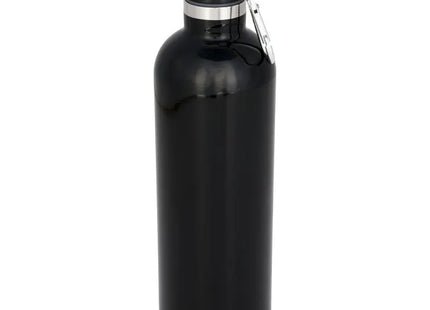 Atlantic 530 ml Vakuum Isolierflasche - Schwarz - Doppelwandige Edelstahl Thermoflasche TK Gruppe® Grosshandel 