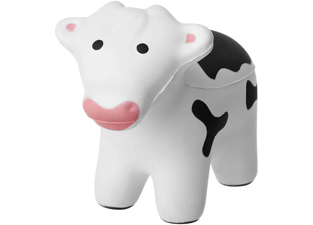 Attis Antistress Kuh - Weiß-Schwarz, PU-Schaum, Entspannend TK Gruppe® Grosshandel 