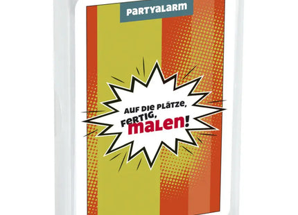 Auf die Plätze, fertig, malen Partyspiel im Kunststoffetui - Kreativer Spaß für Alle TK Gruppe® Grosshandel 