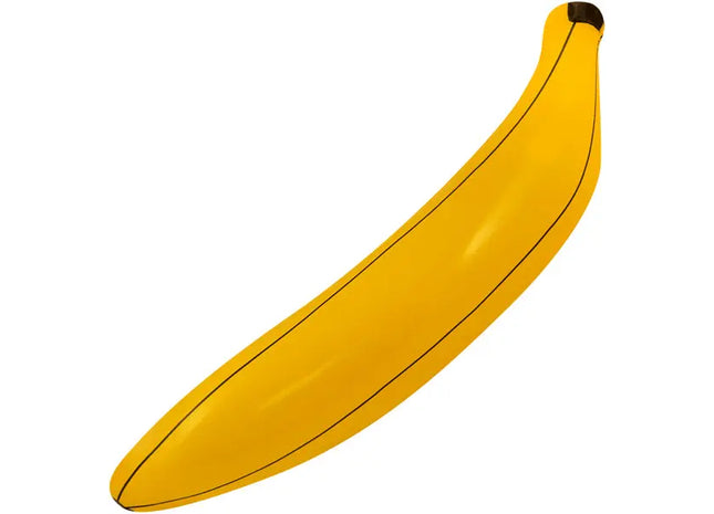 Aufblasbare Banane 162 cm – großes Poolspielzeug und Wasserschwimmer TK Gruppe® Grosshandel 