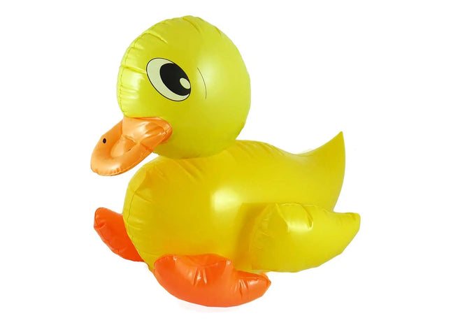 Aufblasbare Ente 42 cm – Wasserspielzeug für Pool und Strand TK Gruppe® Grosshandel 