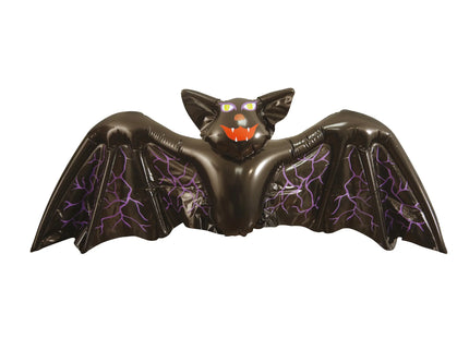 Aufblasbare Fledermaus 130 cm – Halloween-Dekoration für Draußen TK Gruppe® Grosshandel 