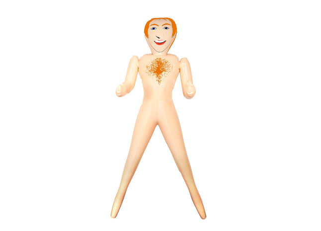 Aufblasbare Ginger Man Puppe 150 cm – Große aufblasbare Lebkuchenmann Figur TK Gruppe® Grosshandel 