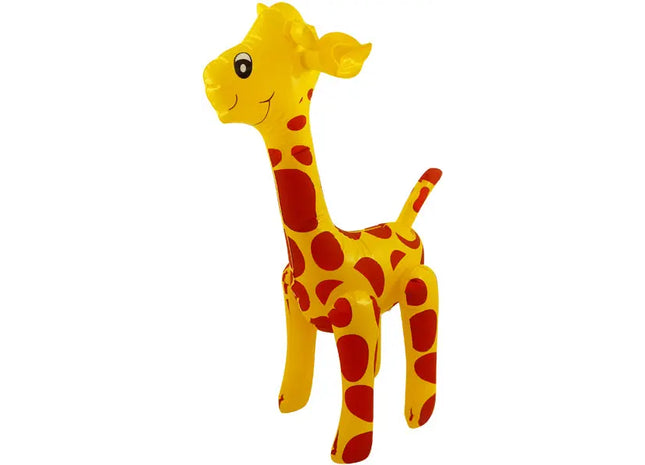 Aufblasbare Giraffe 59 cm – Kinderparty-Dekoration, Tierfigur für Pool & Garten TK Gruppe® Grosshandel 