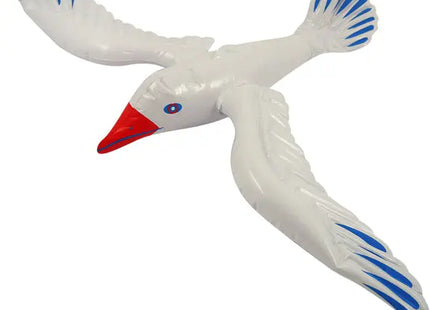 Aufblasbare Möwe, 76 cm, Poolspielzeug für Sommer & Strand, Wasserspaß für Kinder & Erwachsene TK Gruppe® Grosshandel 