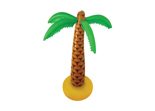 Aufblasbare Palme 168 cm – tropische Stranddekoration für Poolpartys und Garten TK Gruppe® Grosshandel 